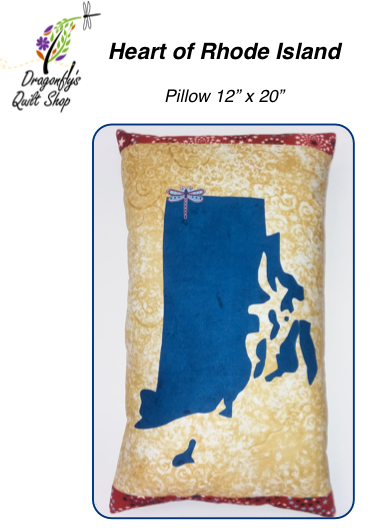 Heart of RI Pillow - Download only